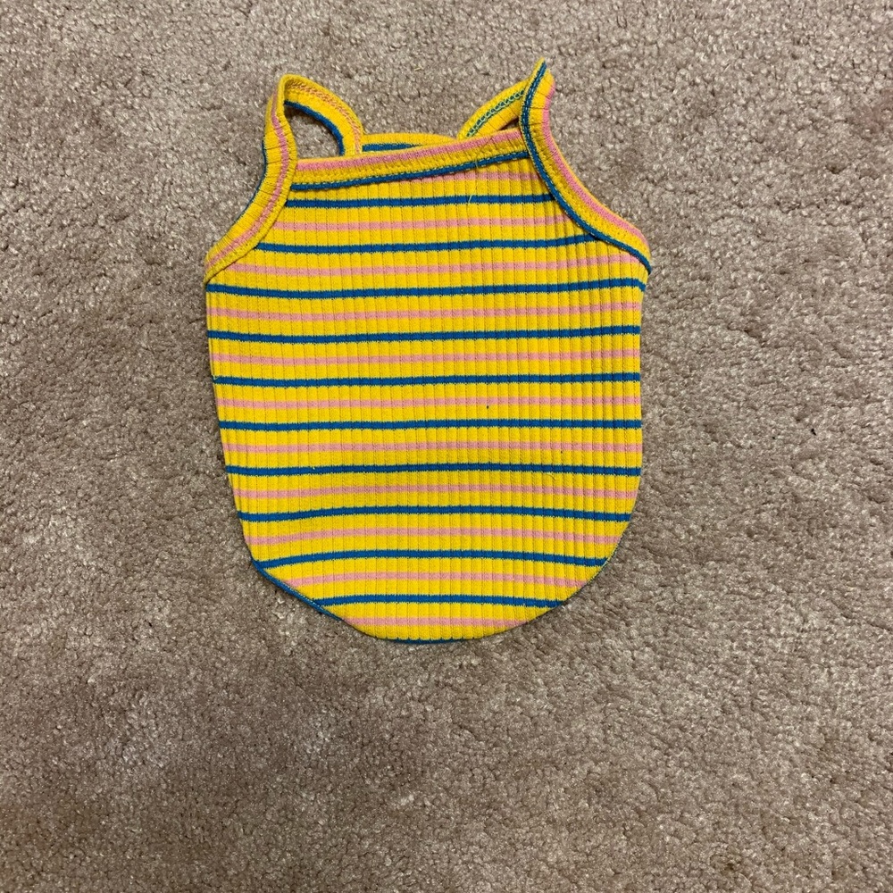 Yellow Summer Pet Tee